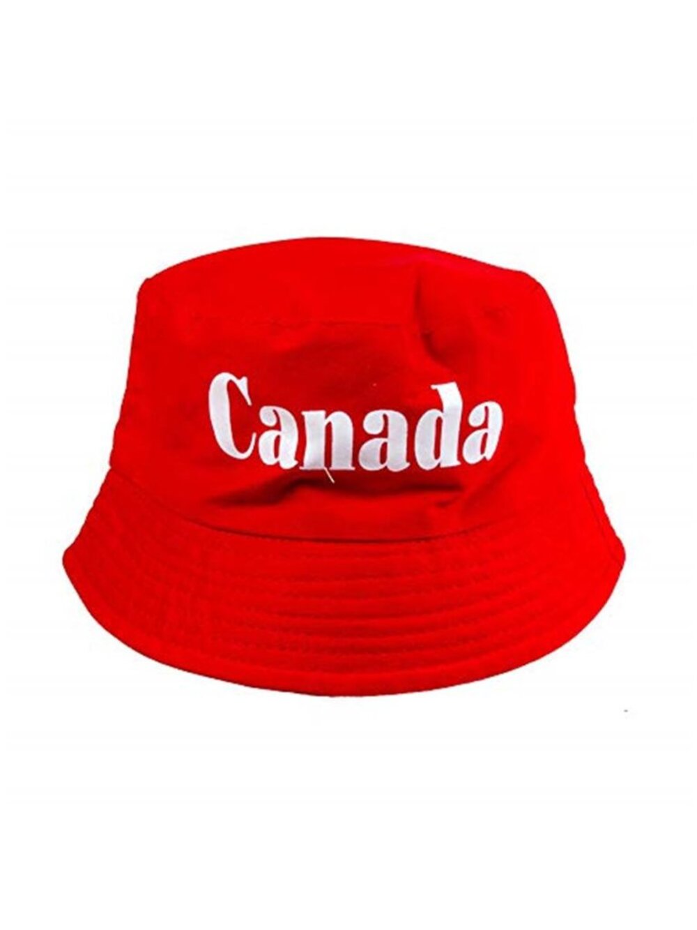 Let's Party Canada Day Bucket Hat for Adults, One Size, Red